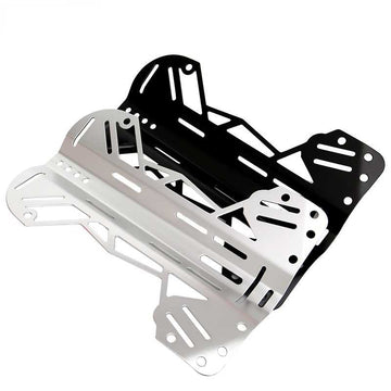Scuba Diving Aluminum Backplate Light Weight Fit Donut Wing Backmount
